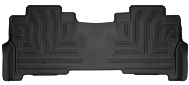 Husky Liners WeatherBeater 2nd Row Floor Liner - Black - Ford Fullsize SUV 2018-24