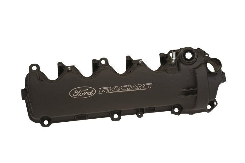 Ford Racing Short Valve Covers Gaskets/Fasteners Ford Racing Logo Aluminum - Black Powder Coat