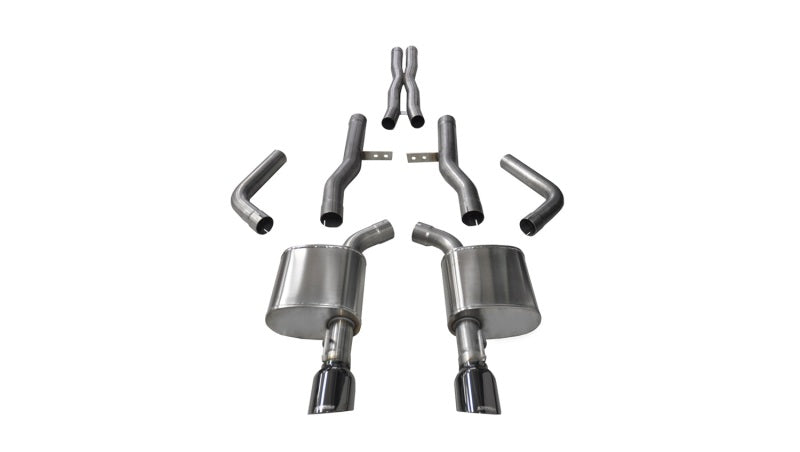 Corsa Exhaust Cat-Back - 2.76 in Dual Rear Exit