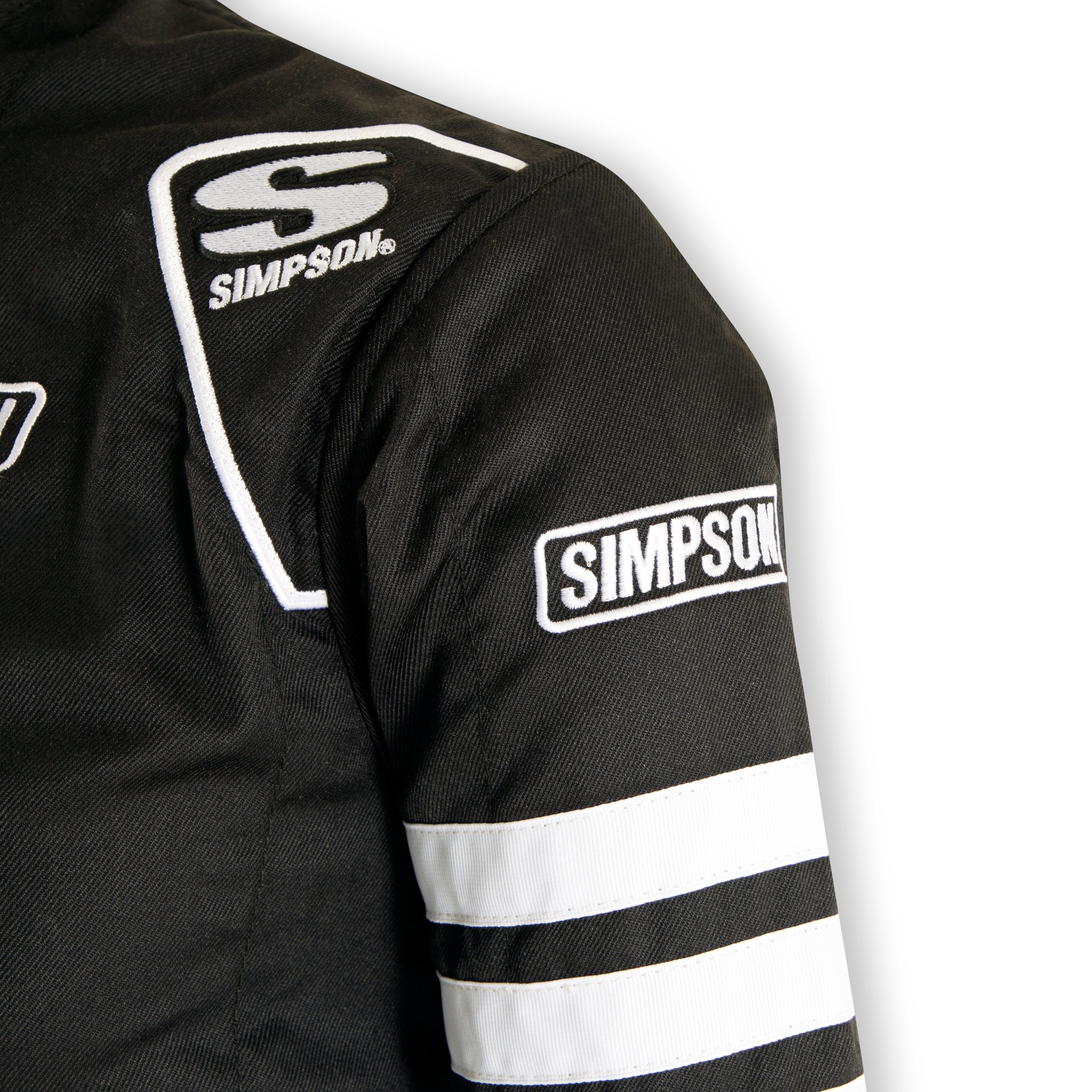 Simpson Classic SFI 5 Jacket w/ Arm Restraints - Black