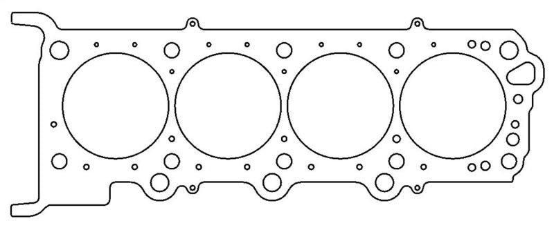 Cometic 92 mm Bore Head Gasket 0.040" Thickness Passenger Side Multi-Layered Steel - Ford Modular