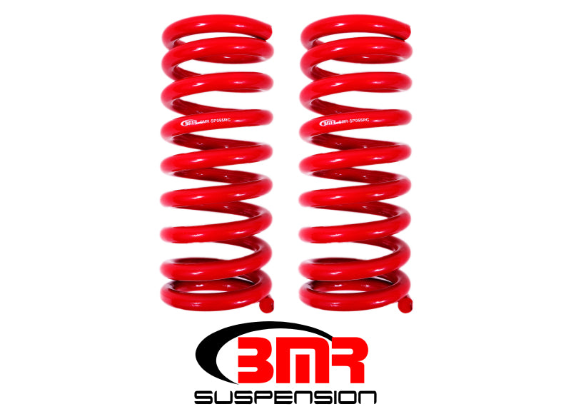 BMR Suspension Lowering Springs - Front - 2" Drop  - Red - 1967-69 GM F-Body