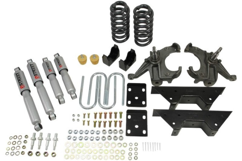 Belltech Lowering Kit - 2" Front / 4" Rear - GM Full-Size Truck 1988-98