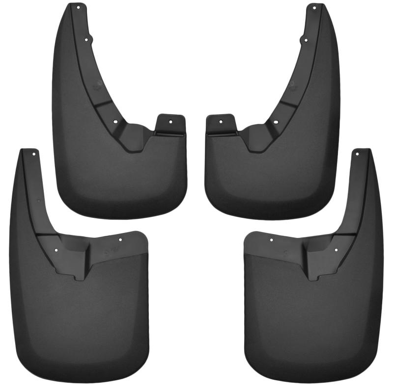 Husky Liners Front / Rear Mud Guards - Black / Textured - Dodge Ram Fullsize Truck 2009-18 58176