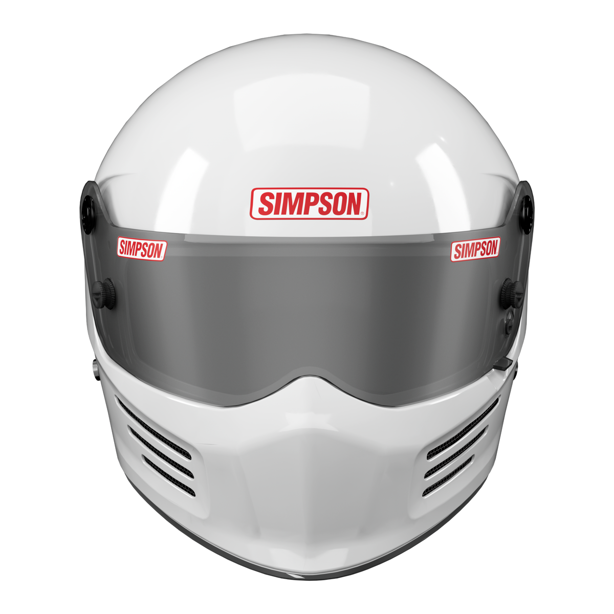 Simpson Bandit Helmet - White