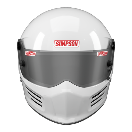 Simpson Bandit Helmet - White