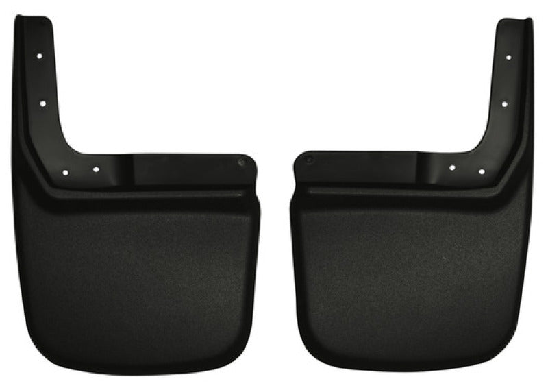 Husky Liners Front Mud Flap Plastic Black/Textured Jeep Wrangler JK 2007-15 - Pair