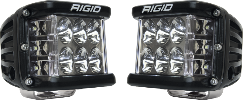 Rigid Industries D-SS Pro LED Light Assembly - Driving - 72 Watts - 6 White LED - 3 x 4" - Surface Mount - Aluminum - Black - Universal - (Pair)