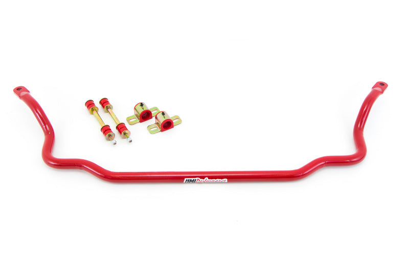 UMI Performance 1964-1972 GM A-Body 1.250" Solid Front Sway Bar - Red