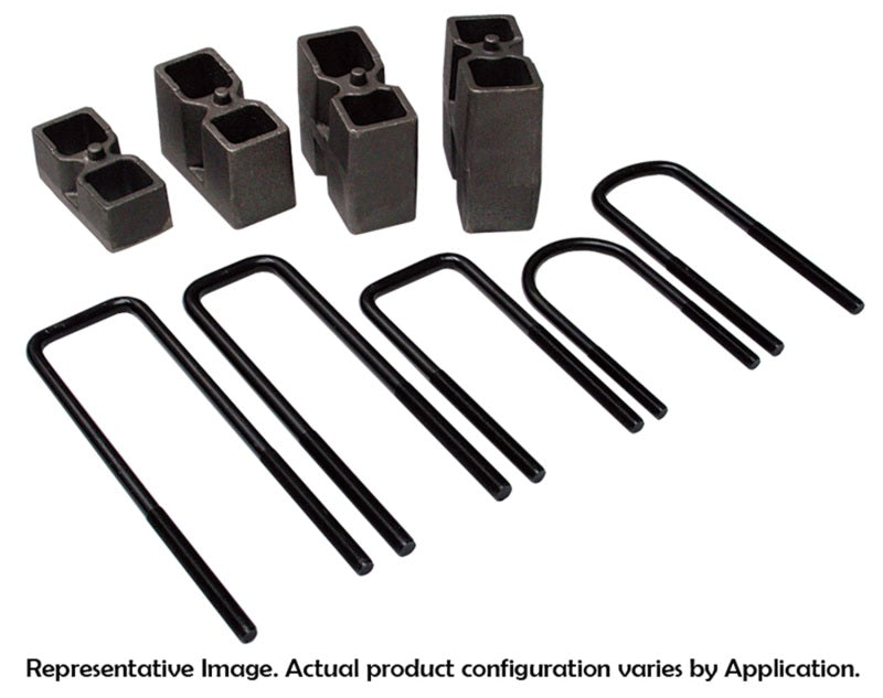 Skyjacker Block and U-Bolt Kit - 4.5 in. Lift