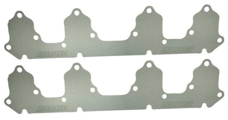 Moroso Exhaust Port Blockoff - 1-Piece - Ford FE-Series (Pair)