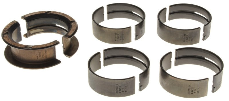 Clevite H-Series Main Bearings - 1/2 Groove - Standard Size - Tri Metal - Ford - SB - Set of 5