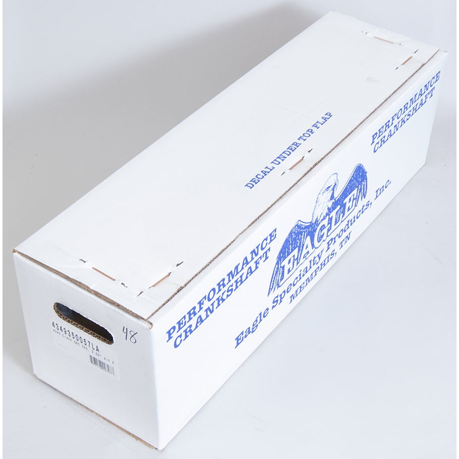 Eagle Crankshaft - 3.500" Stroke - Internal Balance - Steel - 2 Piece Seal - SB Chevy