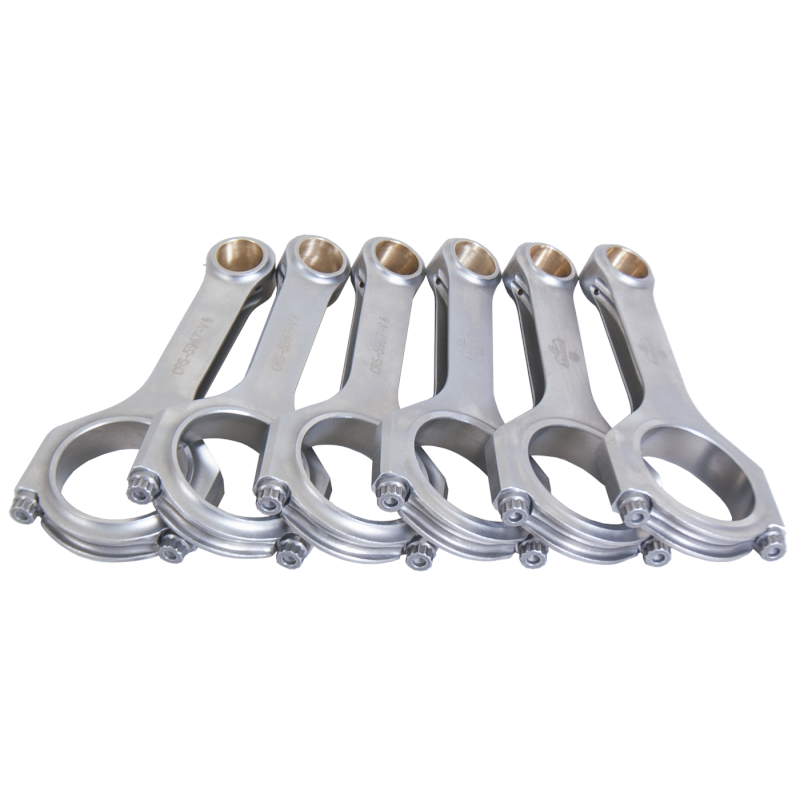 Eagle H Beam Connecting Rod 5.967" Long Bushed 3/8" Cap Screws - Forged Steel