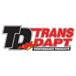 Trans-Dapt In-Line Fuel Filter - Paper Element - 3/8 in Hose Barb Inlet - 3/8 in Hose Barb Outlet - Disposable - Chrome