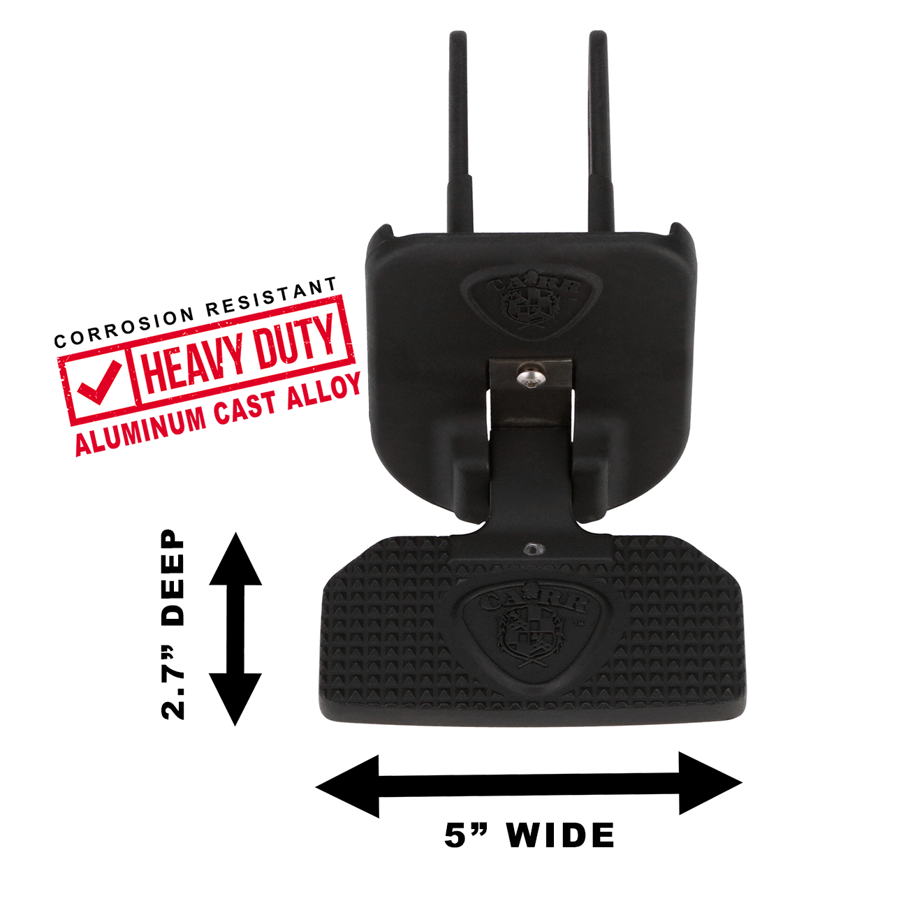 Carr HD Universal Hitch Step 2" Receiver