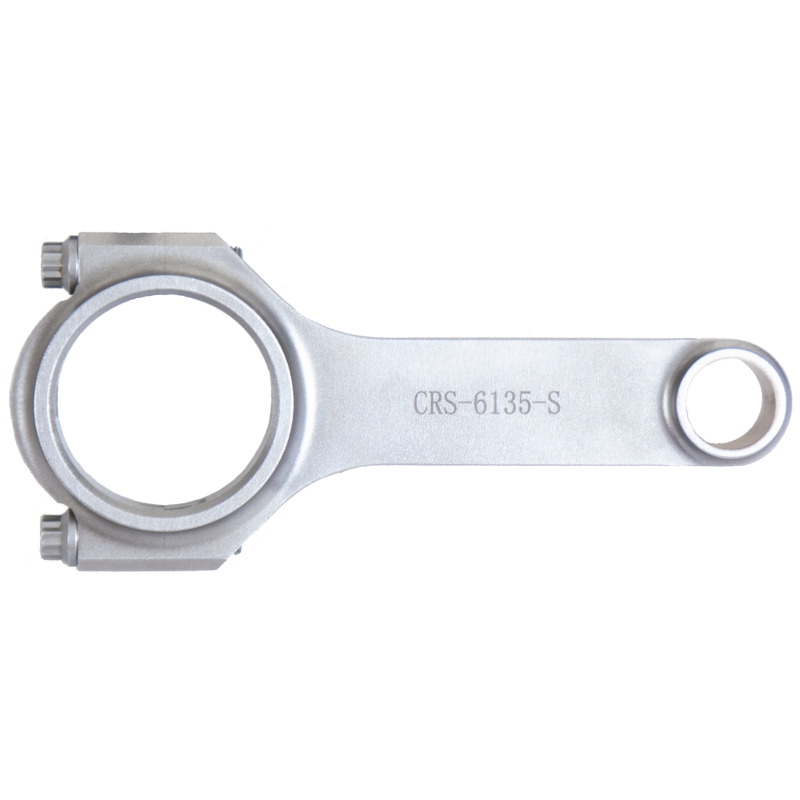 Eagle H-Beam Connecting Rod - 6.135 in Long - Bushed - 7/16 in Cap Screws - Forged - Big Block Chevy - Set of 8