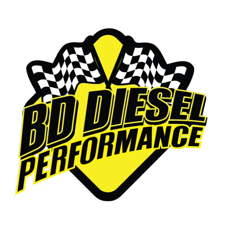 BD Diesel Track Bar Bushing/Hardware - Steel - Black Powder Coat - Front - 1 to 6" Lift - Ford Fullsize Truck 2005-15