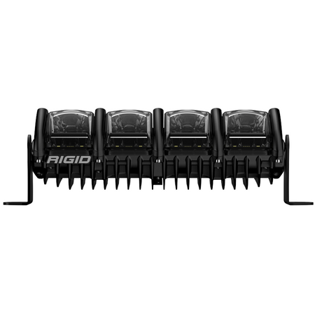 Rigid Industries Adapt LED Light Bar - Single Row - 72 Watts - 10" Long - White LED - Aluminum - Black - Universal