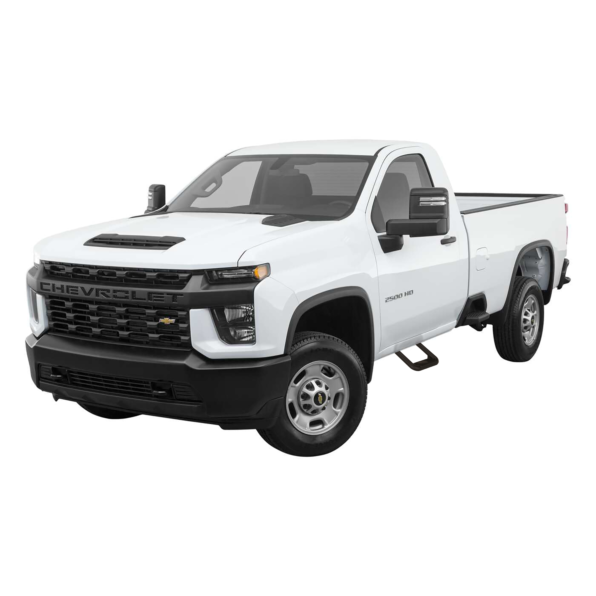 Carr Hoop II Step Bars Mount Kit Included Aluminum Black Powder Coat - Various Applications