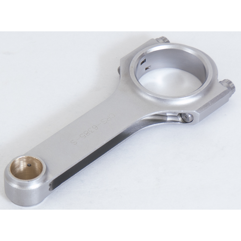 Eagle H-Beam Connecting Rod - 6.385 in Long - Bushed - 7/16 in Cap Screws - ARPL19 - Big Block Chevy - Set of 8