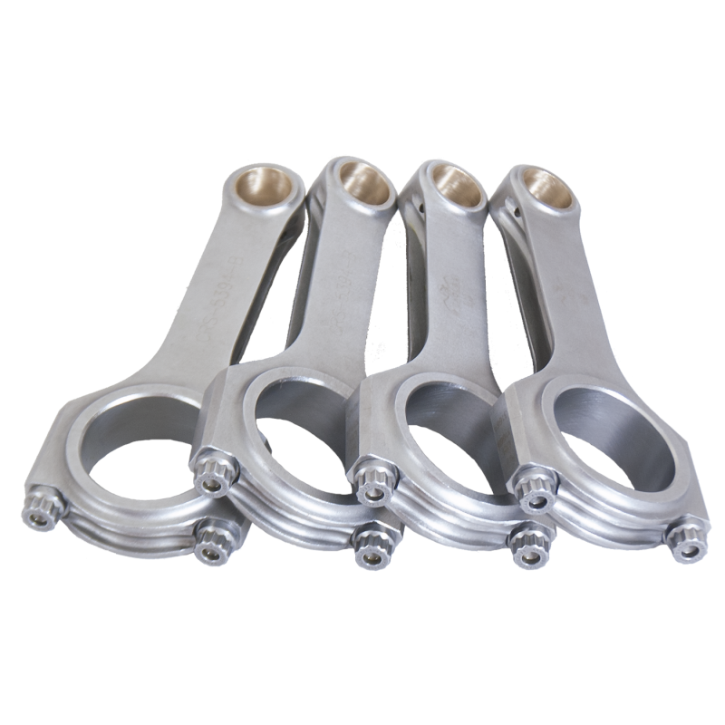 Eagle H-Beam Connecting Rod - 5.394 in Long - Bushed - 3/8 in Cap Screws - Forged  - Honda B-Series - Set of 4 CRS5394A3D