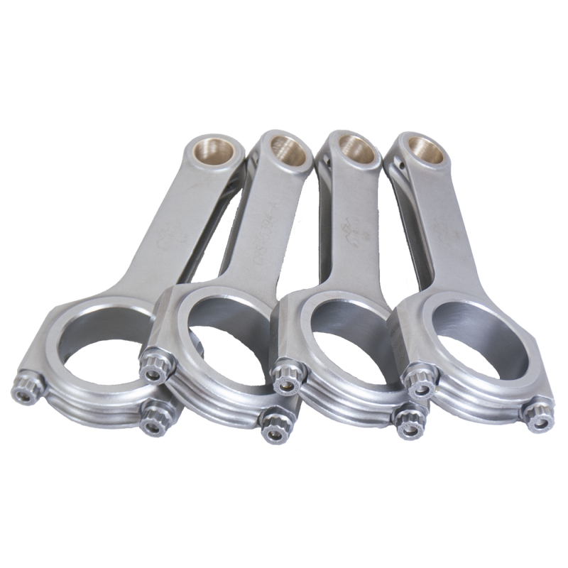 Eagle H-Beam Connecting Rod - 5.394 in Long - Bushed - 3/8 in Cap Screws - Forged - Honda B-Series - Set of 4 CRS5394H3D