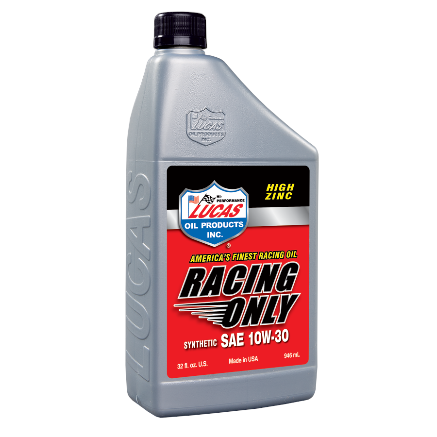 Lucas Synthetic Racing Oil 10w30 6x1 Quart