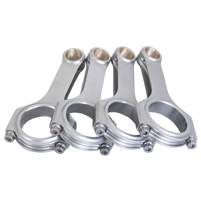Eagle H Beam Connecting Rod 5.137" Long Bushed 3/8" Cap Screws - Forged Steel