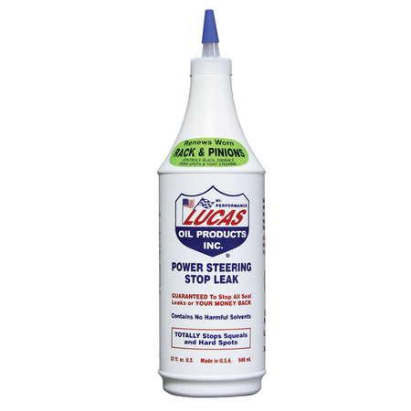 Lucas Oil Products Stop Leak Power Steering Fluid 1 qt - Set of 12