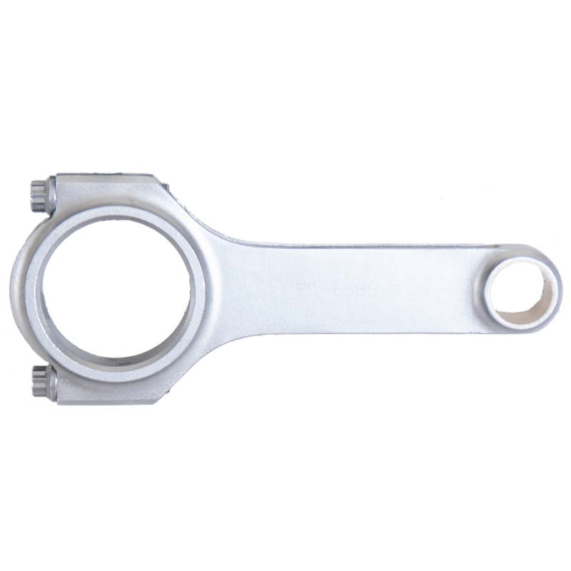 Eagle H-Beam Connecting Rod - 6.385 in Long - Bushed - 7/16 in Cap Screws - Forged - Big Block Chevy - Set of 8