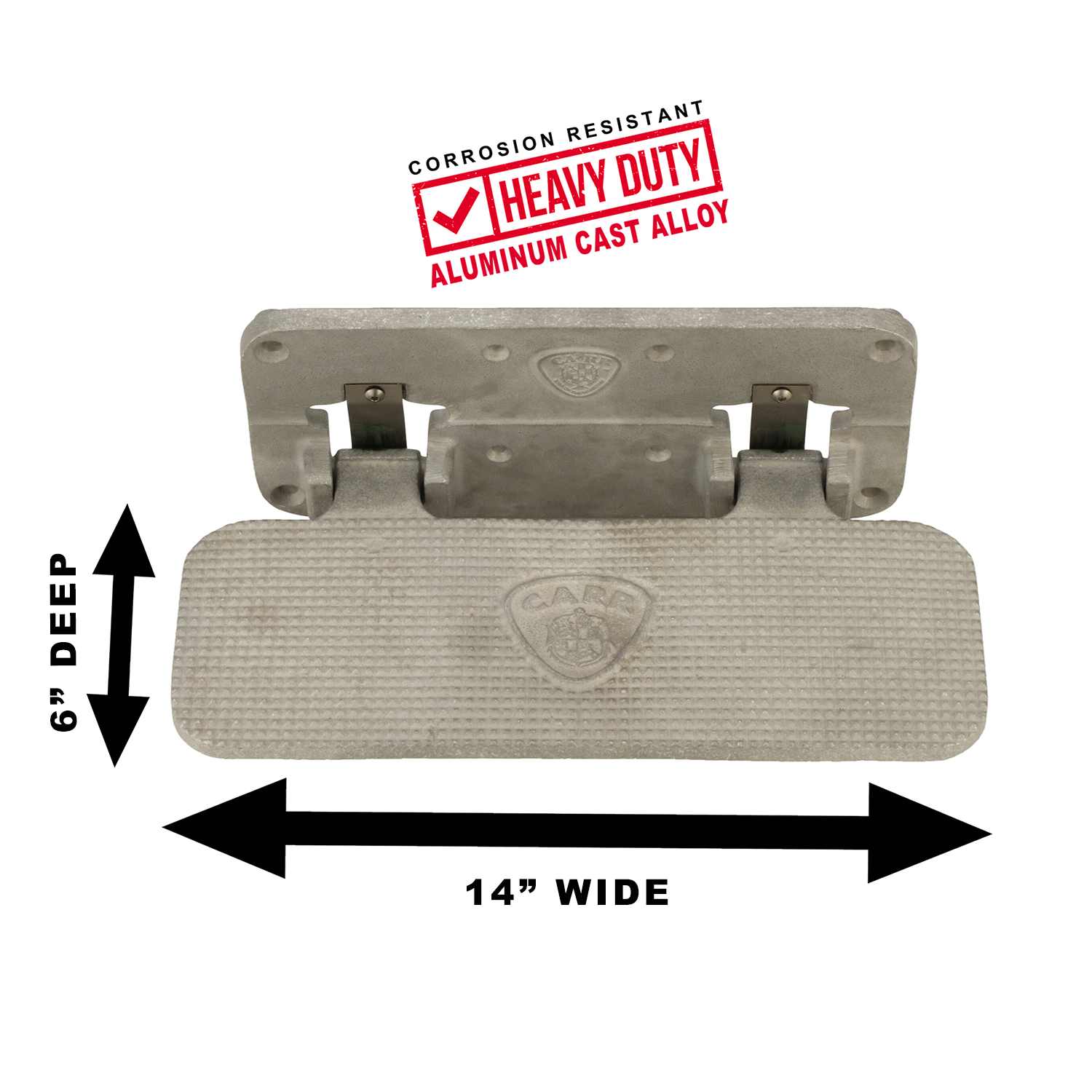 Carr Mega Step Flat Mount Mechanical Matte