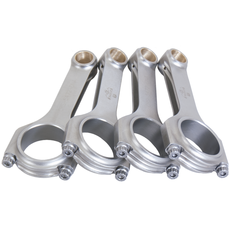 Eagle H Beam Connecting Rod 5.472" Long Bushed 3/8" Cap Screws - Forged Steel