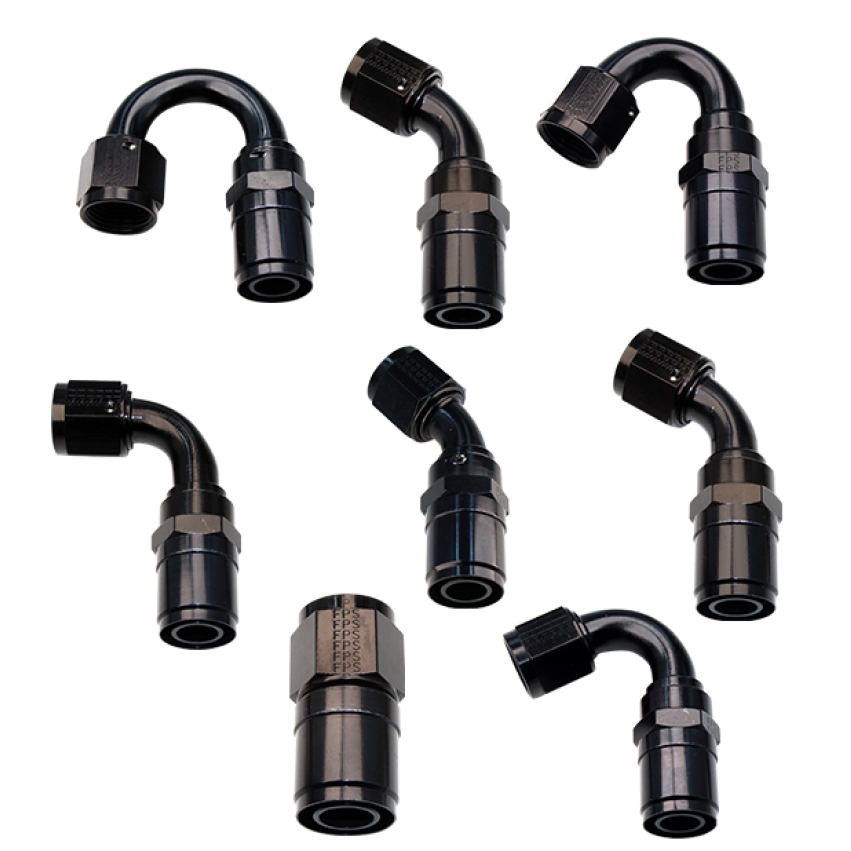 Fragola #10 Race-Rite Crimp-On Hose End 60 Degree