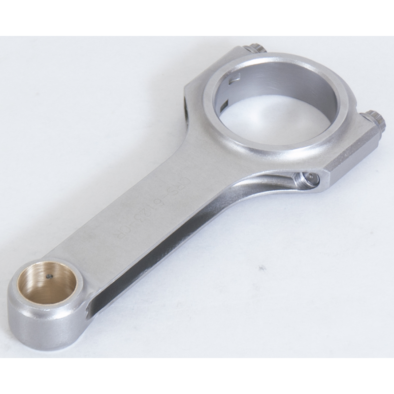 Eagle H Beam Connecting Rod 6.123" Long Bushed 7/16" Cap Screws - Forged Steel