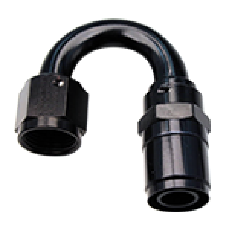 Fragola #8 Race-Rite Crimp-On Hose End 180 Degree