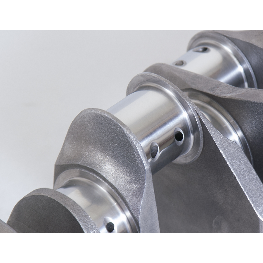 Eagle Cast Crankshaft - 3.750 in Stroke - Internal Balance - 2-Piece Seal - Small Block Chevy