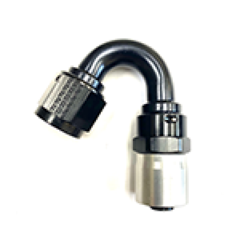 Fragola #6 150 Degree Crimp Hose Fitting