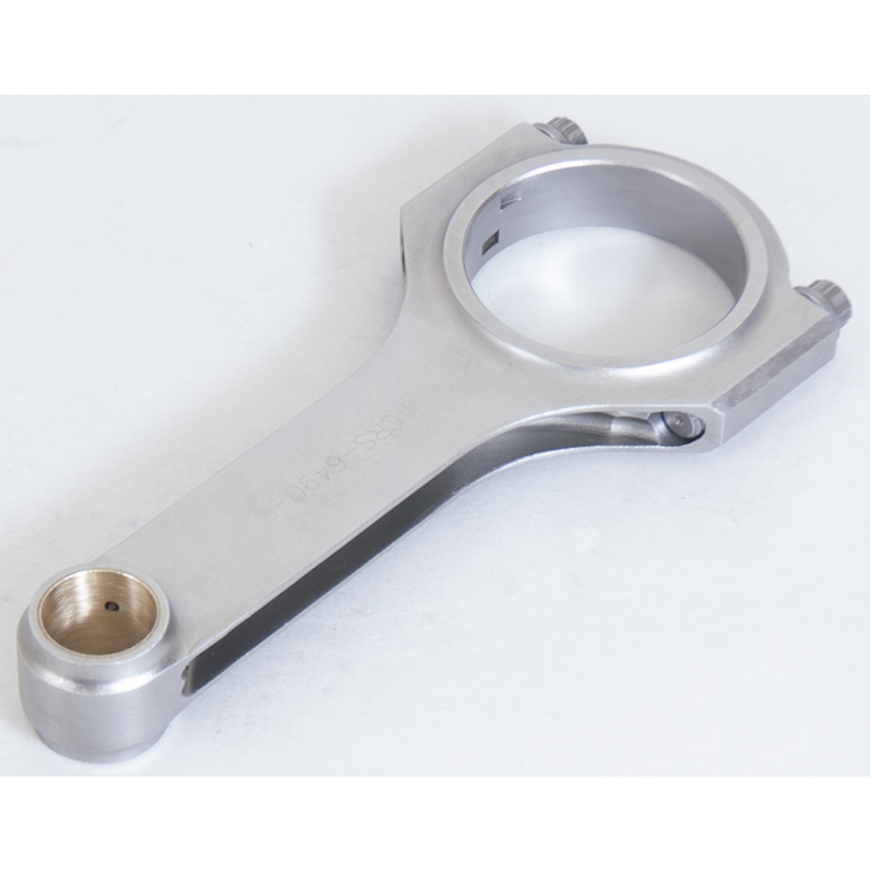 Eagle H Beam Connecting Rod 6.490" Long Bushed 7/16" Cap Screws - Forged Steel