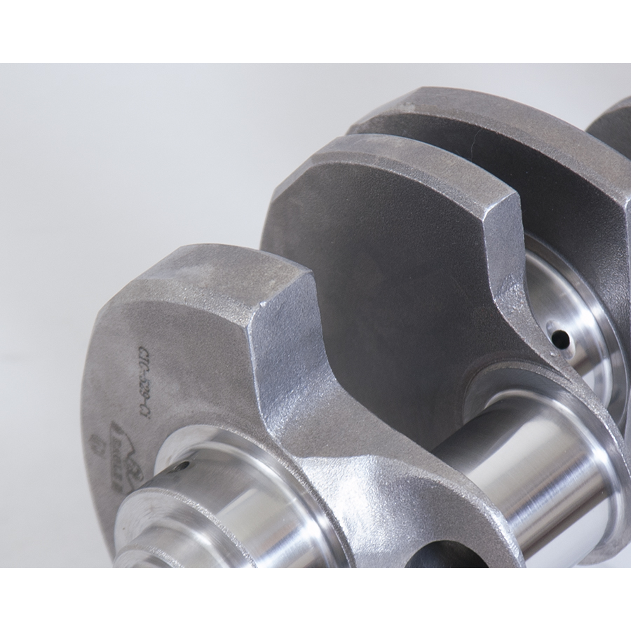 Eagle Cast Crankshaft - 3.750 in Stroke - Internal Balance - 2-Piece Seal - Small Block Chevy