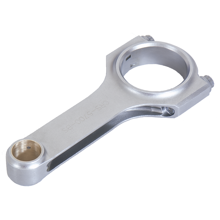 Eagle H Beam Connecting Rod 5.700" Long Bushed 7/16" Cap Screws - Forged Steel
