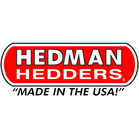 Hedman Street Headers - 1-1/2 in Primary - Stock Collector Flange - Black - Mopar OHC V8 - Dakota/Durango 2000-07