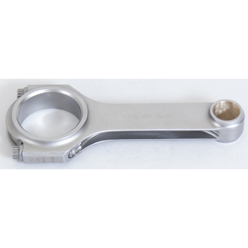 Eagle H-Beam Connecting Rod - 6.535 in Long - Bushed - 7/16 in Cap Screws - Forged - Big Block Chevy - Set of 8