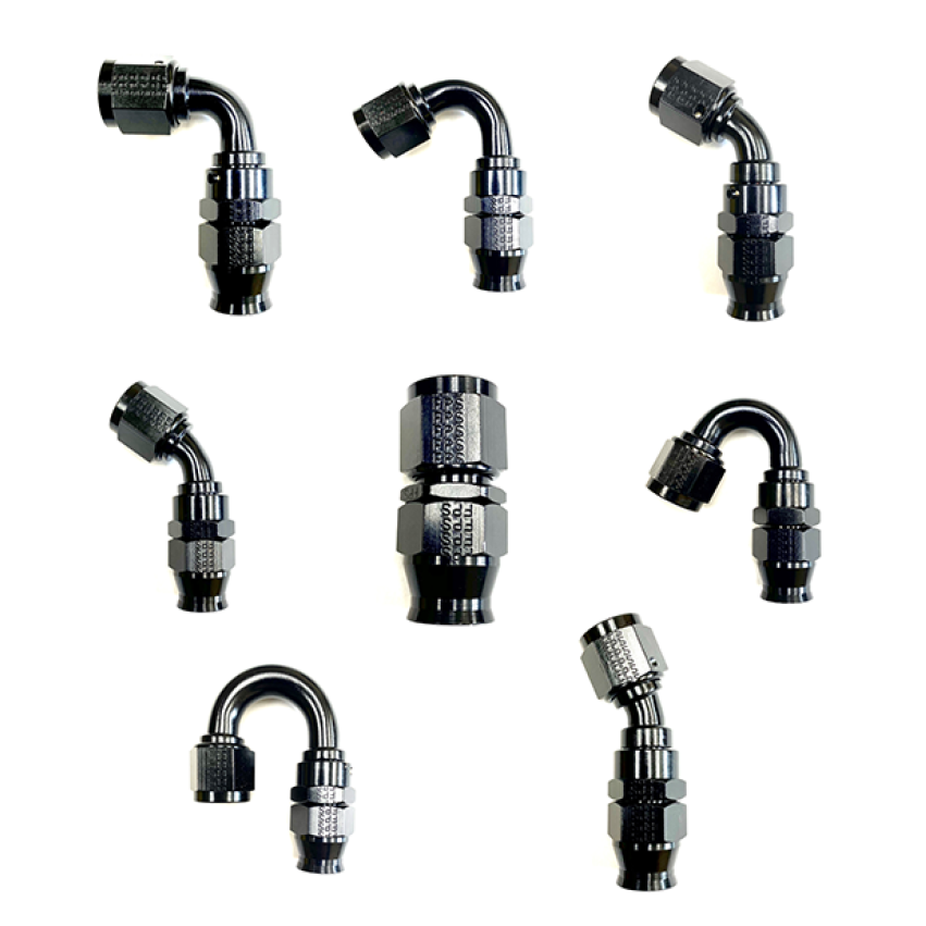Fragola Real Street PTFE Race Hose End -8 AN - 60 - Black