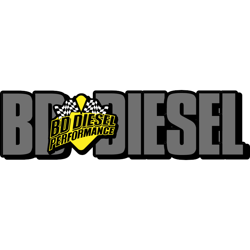 BD Diesel Steering Box Stabilizer - Greasable Bearing - Silver - 4WD - Dodge Ram Fullsize Truck 1994-2004