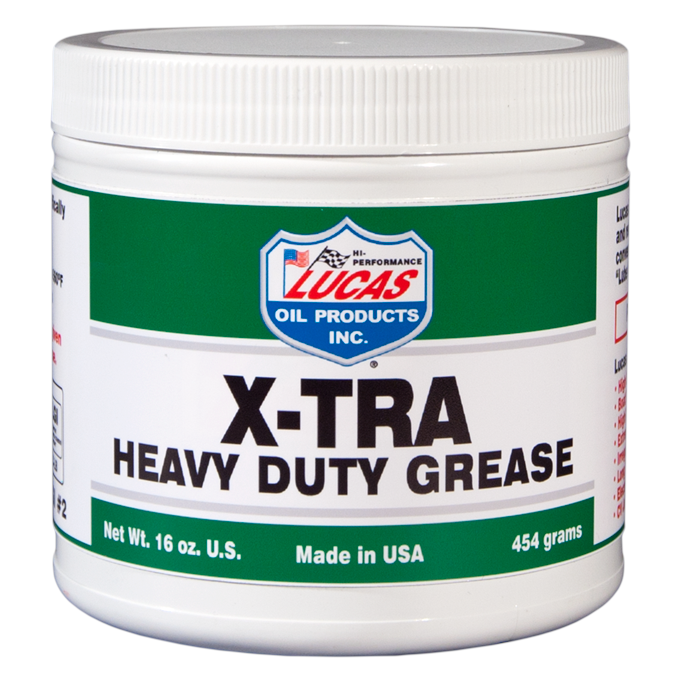 Lucas Oil Products X-Tra Heavy Duty Grease Conventional 1 lb Tub - Set of 12
