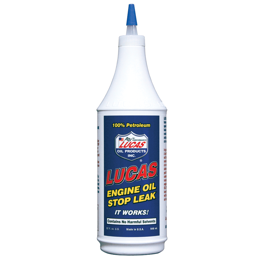 Lucas Oil Products Stop Leak Motor Oil Additive 1 qt - Set of 12