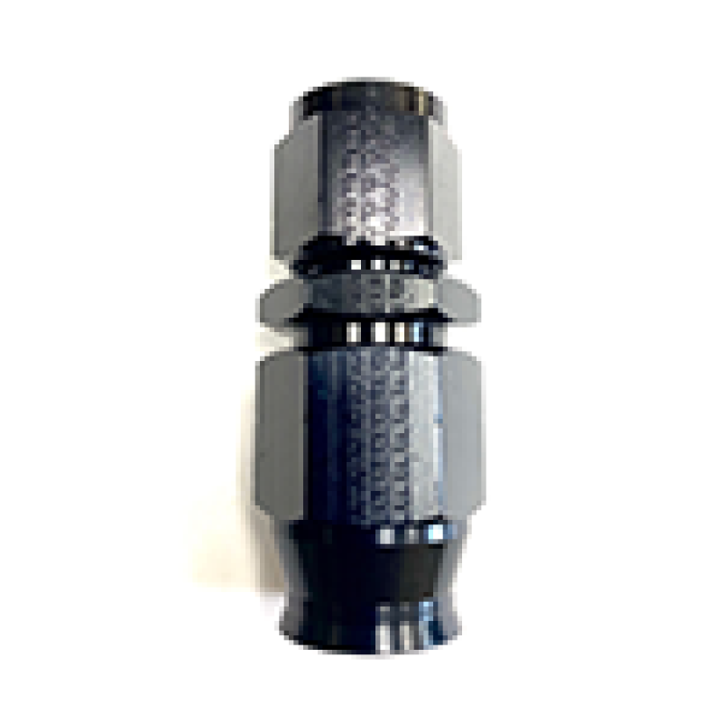 Fragola Race-Rite Straight Hose End - PTFE Hose - 10 AN Hose Barb to 10 AN Female - Swivel - Black