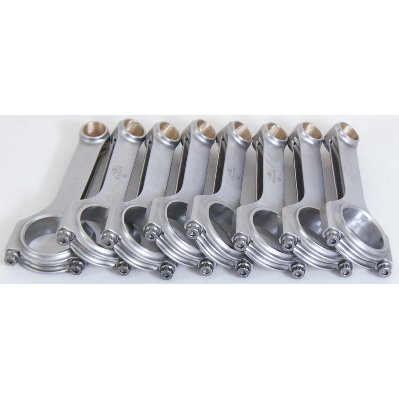 Eagle SBC 4340 Forged H-Beam Rods 6.200 w/ARP 2000
