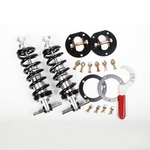 Aldan American Phantom Series Coil-Over Shock - Single Adjustable - Front - 450 lb/in Spring Rate - Billet Aluminum